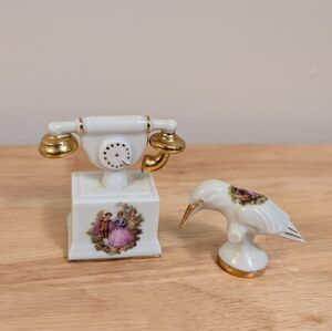 Vintage Miniature Limoges 2-piece Set